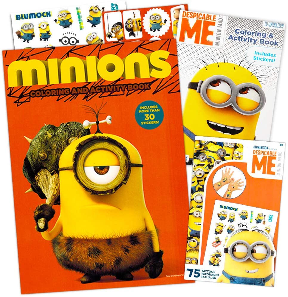 Despicable Me Minions Coloring and Activity Book 