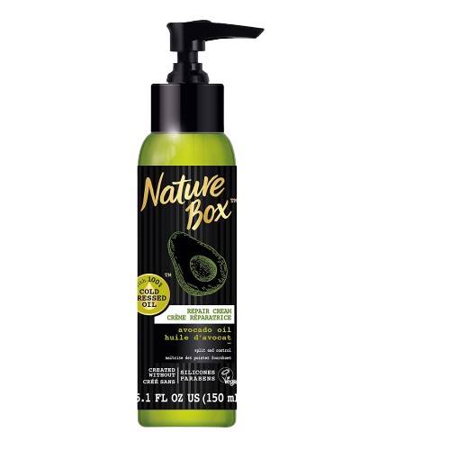 Nature Box HairNature Box Hair Repair Cream - for Split End Control, with 100% Cold Pressed Avocado Oil, 5.1 Ounce Repair Cream - for Split End Control, with 100% Cold Pressed Avocado Oil, 5.1 Ounce