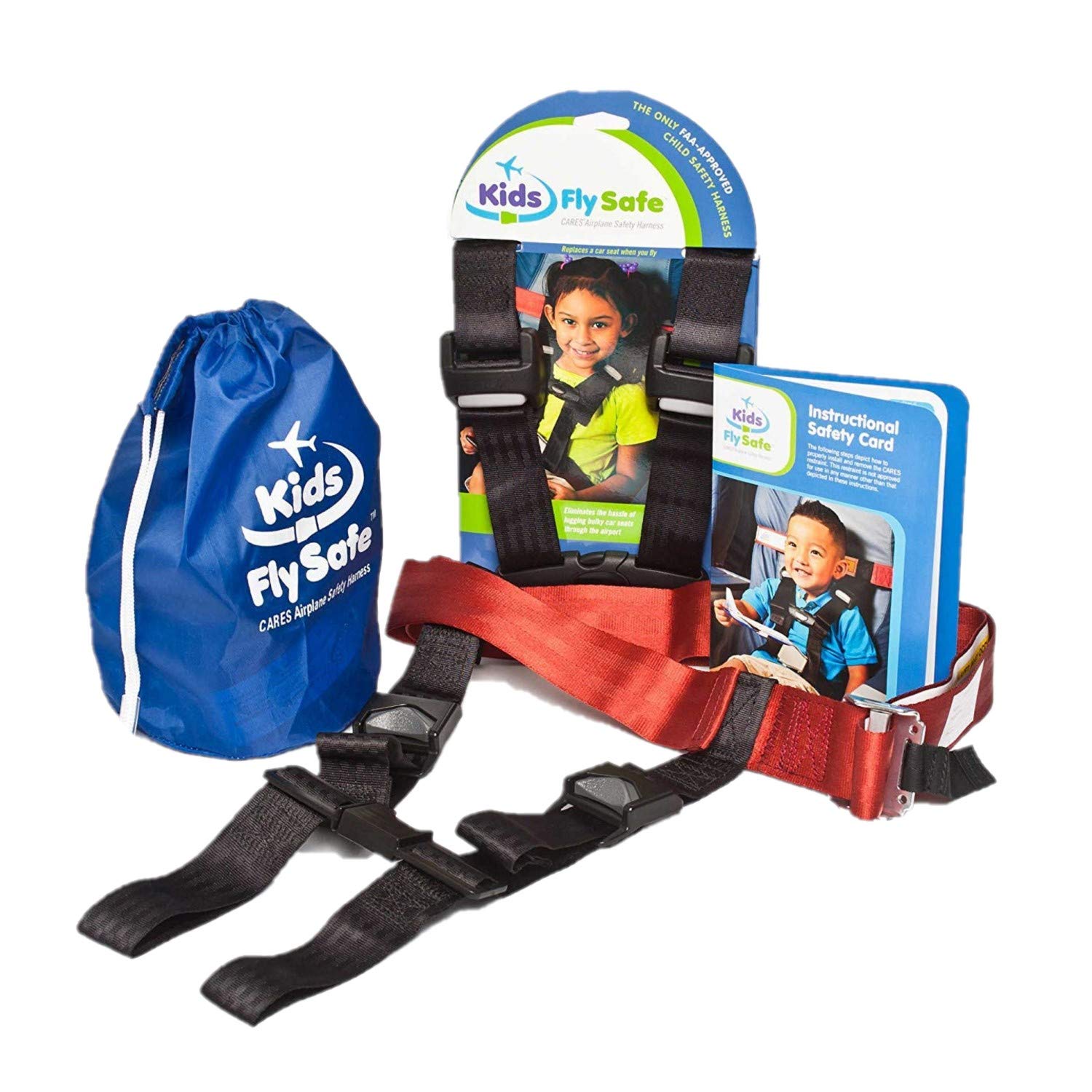 Child Airplane Travel Harness - Cares Safety Restraint System - The Only FAA Approved Child Flying Safety Device