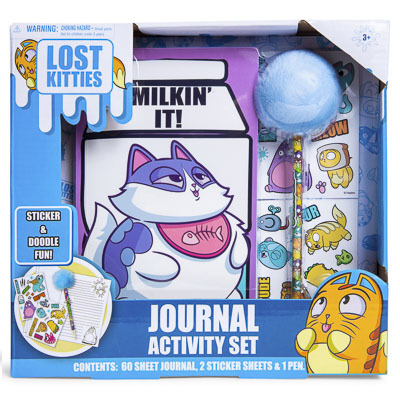 lost kitties journal activity set