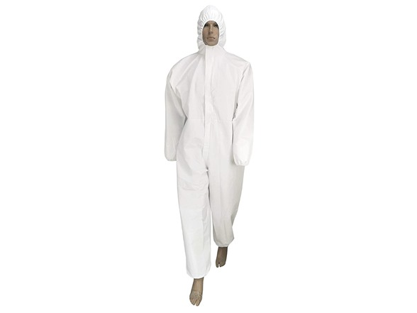 Seniorwear Disposable Isolation Coveralls - XL, Single