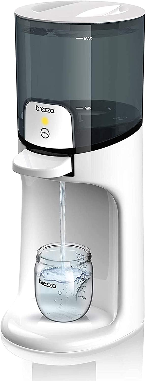 Baby Brezza Instant Warmer - Instantly Dispenses Warm Water at Perfect Baby Bottle Temperature - Replaces Traditional Baby Bottle Warmers 