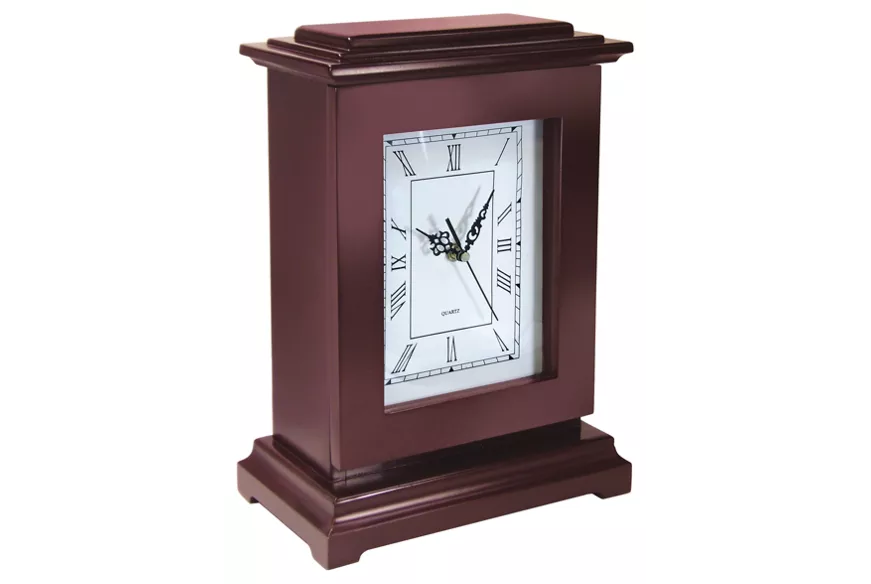 Mantle Clock Safe Concealment Hidden Storage Compartmen