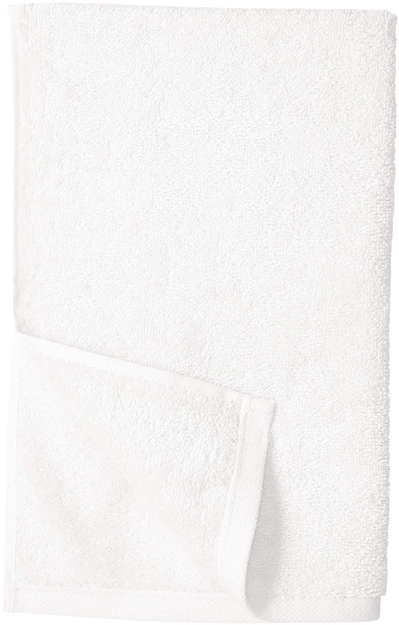 Amazon Basics Cotton Hand Towels, White