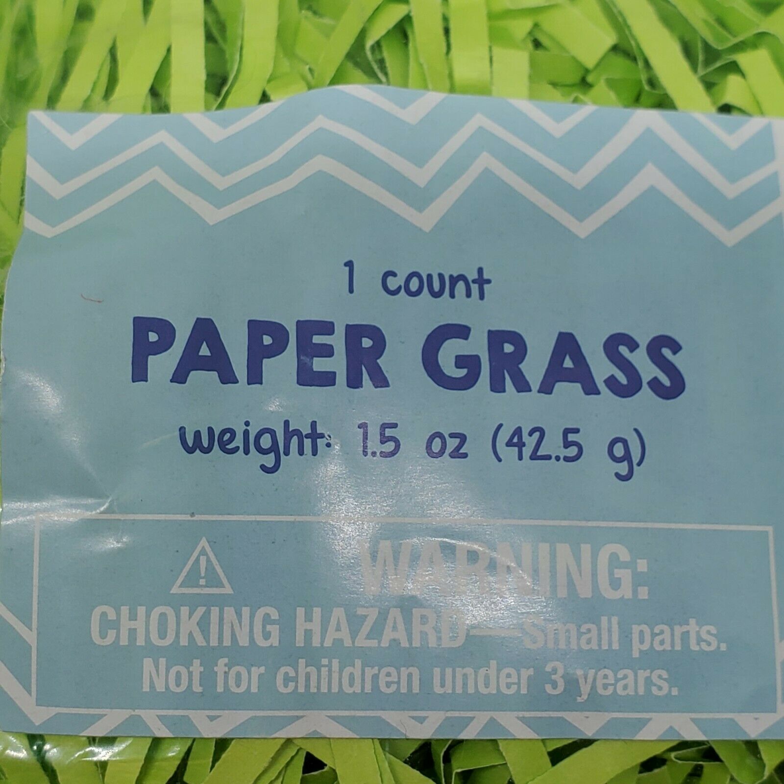 Paper Grass Green Paper 1.5 oz PKG Lucky Start 1 Count