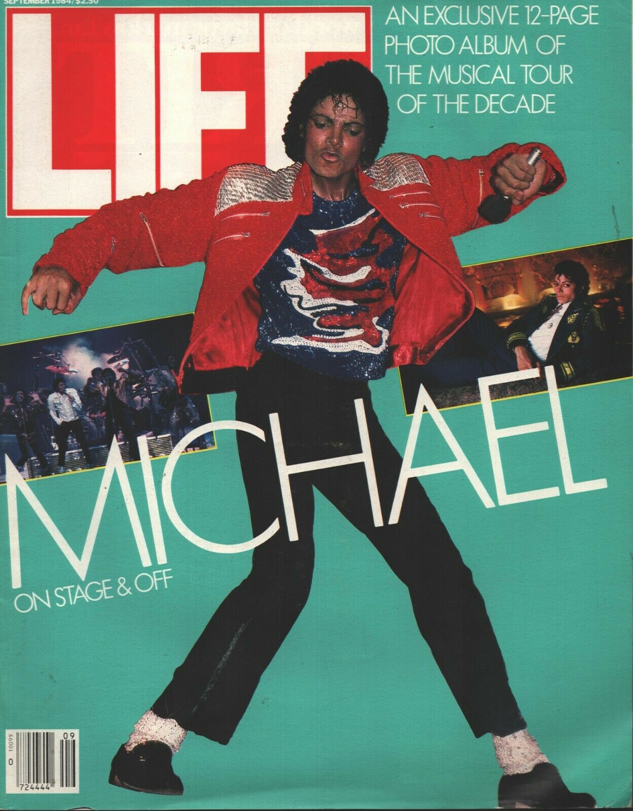 Life Magazine - September 1984 - Michael Jackson: Musical Tour of the Decade