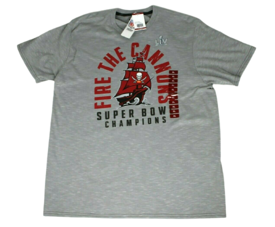 Team Apparel Tampa Bay  Fire The Cannons Super Bowl Size XL
