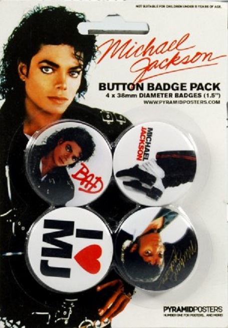 Michael Jackson Button Badge Pack