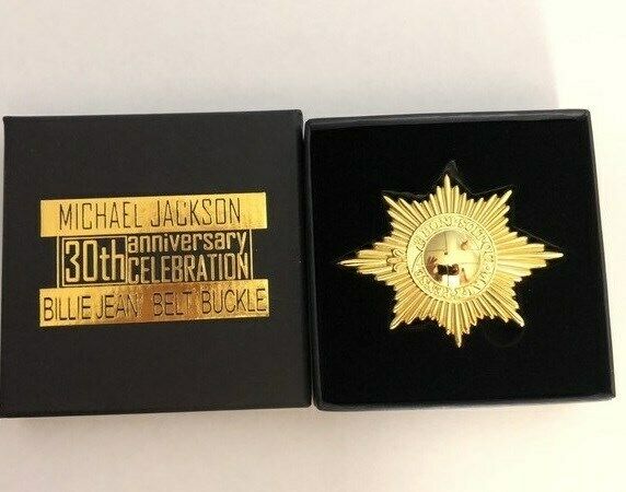 Michael Jackson 30th Anniversary Celebration Billie Jean Belt Buckle