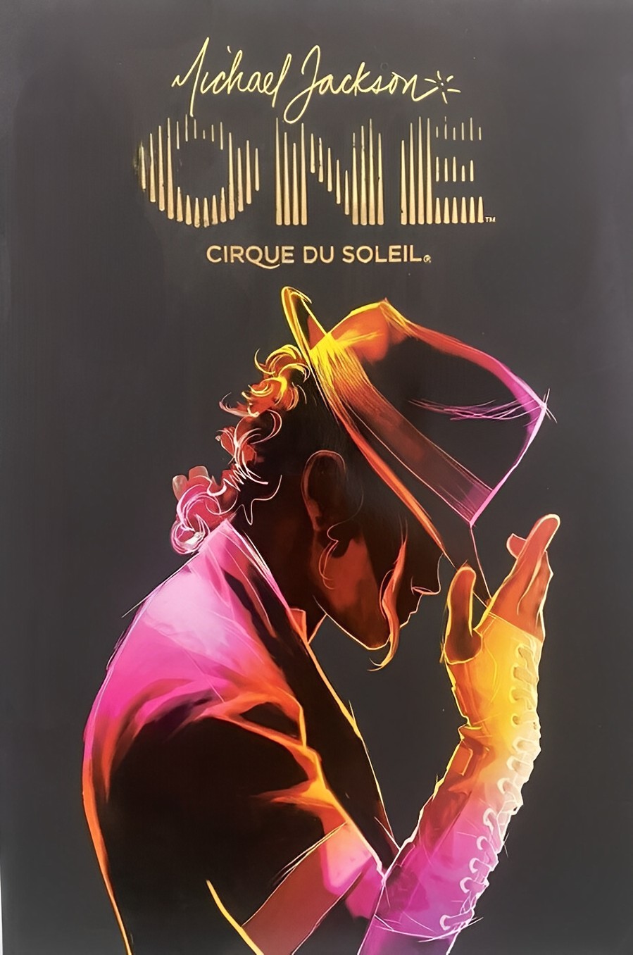 MICHAEL JACKSON ONE Cirque Du Soleil Concert Program